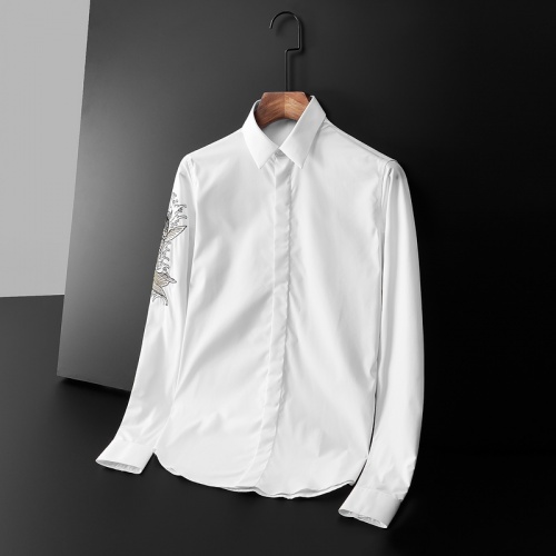 Dolce &amp; Gabbana D&amp;G Shirts Long Sleeved For Men #561462 $86.00 USD, Wholesale Replica Dolce &amp; Gabbana D&amp;G Shirts
