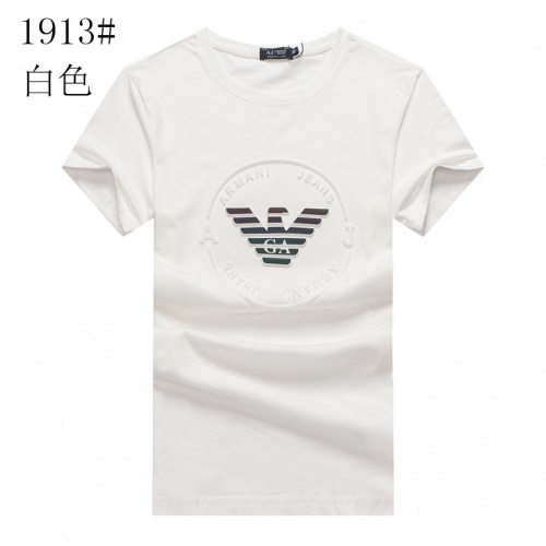 Armani T-Shirts Short Sleeved For Men #561513 $24.00 USD, Wholesale Replica Armani T-Shirts