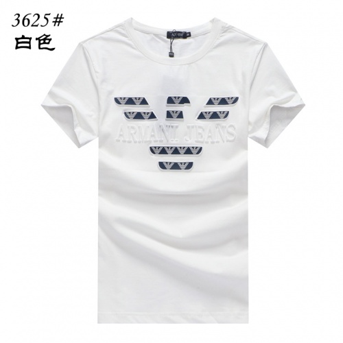 Armani T-Shirts Short Sleeved For Men #561519 $23.00 USD, Wholesale Replica Armani T-Shirts