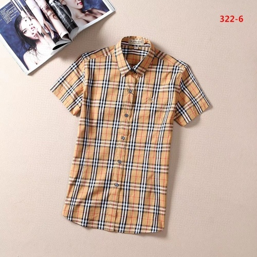 Burberry Shirts Short Sleeved For Women #561626 $36.00 USD, Wholesale Replica Burberry Shirts