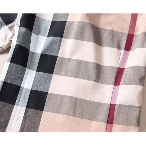 Replica Burberry Shirts Short Sleeved For Women #561628 $36.00 USD for Wholesale