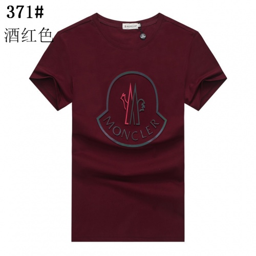 Moncler T-Shirts Short Sleeved For Men #561771 $23.00 USD, Wholesale Replica Moncler T-Shirts