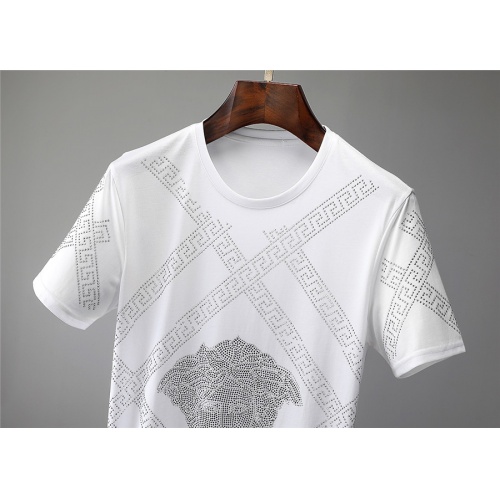 Replica Versace T-Shirts Short Sleeved For Unisex #561904 $30.00 USD for Wholesale