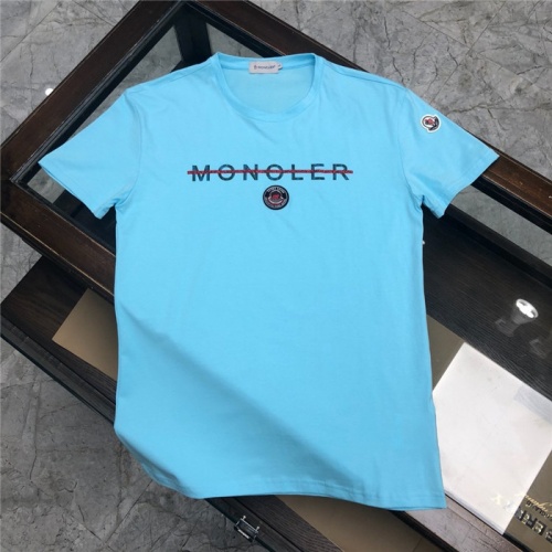 Moncler T-Shirts Short Sleeved For Men #561942 $39.00 USD, Wholesale Replica Moncler T-Shirts