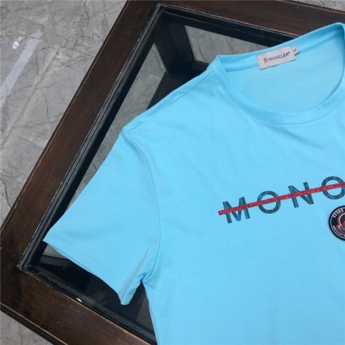 Replica Moncler T-Shirts Short Sleeved For Men #561942 $39.00 USD for Wholesale