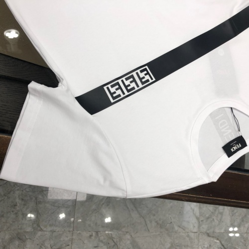 Replica Fendi T-Shirts Short Sleeved For Men #562002 $41.00 USD for Wholesale