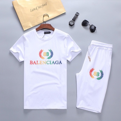 Balenciaga Fashion Tracksuits Short Sleeved For Men #562058 $48.00 USD, Wholesale Replica Balenciaga Fashion Tracksuits