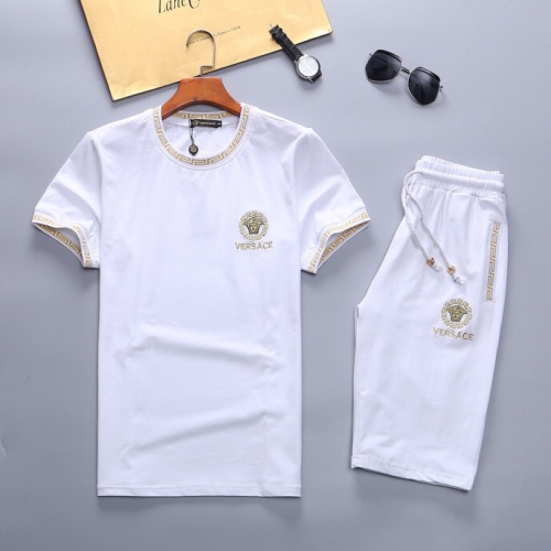 Versace Tracksuits Short Sleeved For Men #562069 $48.00 USD, Wholesale Replica Versace Tracksuits
