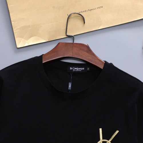 Replica Yves Saint Laurent YSL Tracksuits Short Sleeved For Men #562117 $48.00 USD for Wholesale