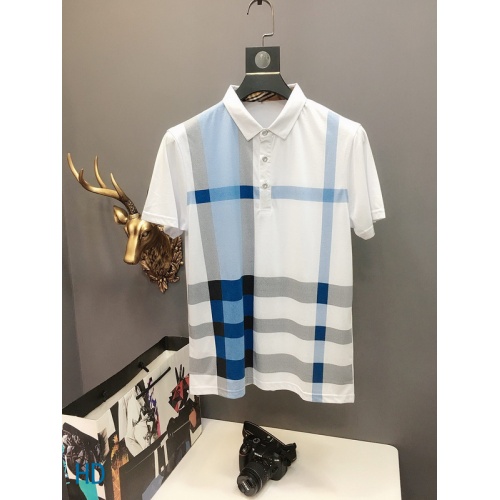 Burberry T-Shirts Short Sleeved For Men #562155 $35.00 USD, Wholesale Replica Burberry T-Shirts