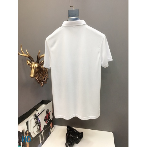 Replica Burberry T-Shirts Short Sleeved For Men #562155 $35.00 USD for Wholesale