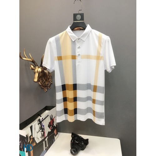 Burberry T-Shirts Short Sleeved For Men #562156 $35.00 USD, Wholesale Replica Burberry T-Shirts