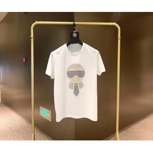 Fendi T-Shirts Short Sleeved For Men #562218 $36.00 USD, Wholesale Replica Fendi T-Shirts