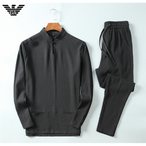 Armani Tracksuits Long Sleeved For Men #562392 $88.00 USD, Wholesale Replica Armani Tracksuits