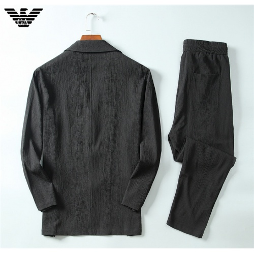 Replica Armani Tracksuits Long Sleeved For Men #562395 $88.00 USD for Wholesale