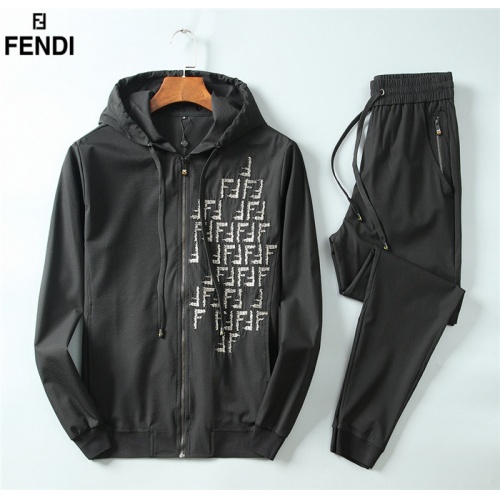 Fendi Tracksuits Long Sleeved For Men #562400 $88.00 USD, Wholesale Replica Fendi Tracksuits