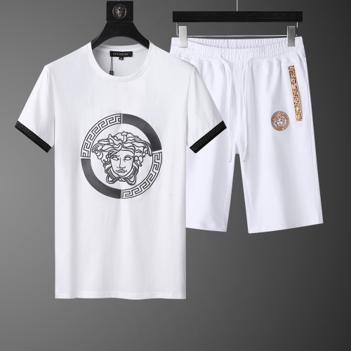 Versace Tracksuits Short Sleeved For Men #562538 $64.00 USD, Wholesale Replica Versace Tracksuits