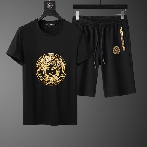 Versace Tracksuits Short Sleeved For Men #562540 $64.00 USD, Wholesale Replica Versace Tracksuits