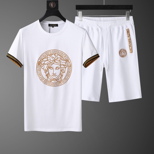 Versace Tracksuits Short Sleeved For Men #562545 $64.00 USD, Wholesale Replica Versace Tracksuits