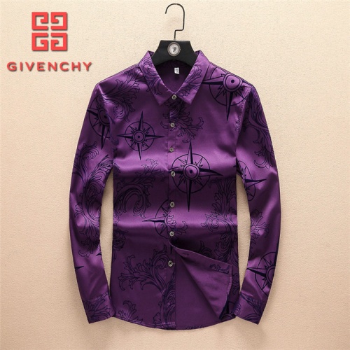 Givenchy Shirts Long Sleeved For Men #562676 $41.00 USD, Wholesale Replica Givenchy Shirts