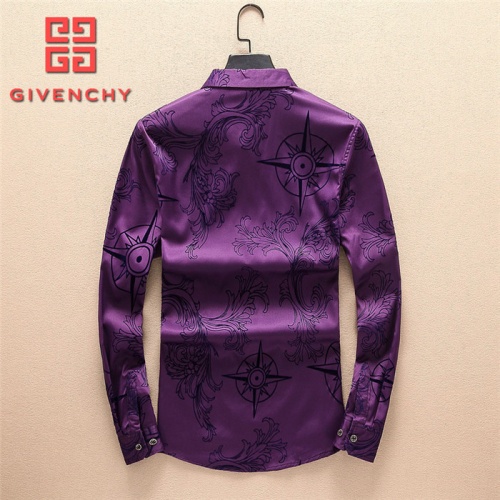 Replica Givenchy Shirts Long Sleeved For Men #562676 $41.00 USD for Wholesale