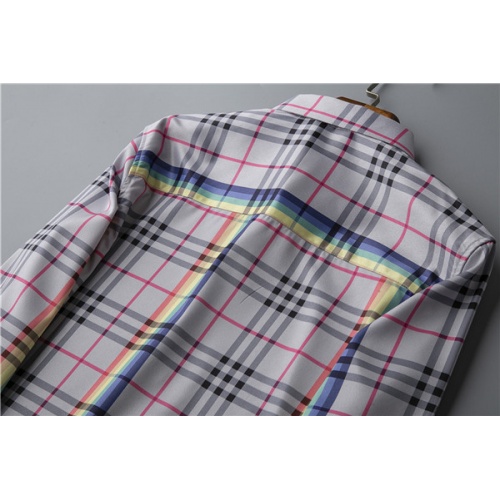 Replica Burberry Shirts Long Sleeved For Men #562915 $42.00 USD for Wholesale