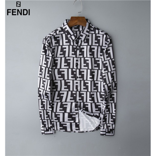Fendi Shirts Long Sleeved For Men #562920