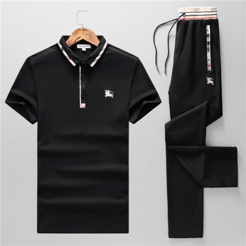 Burberry Tracksuits Short Sleeved For Men #563008 $72.00 USD, Wholesale Replica Burberry Tracksuits