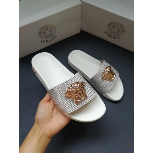 Versace Slippers For Men #563448 $49.00 USD, Wholesale Replica Versace Slippers