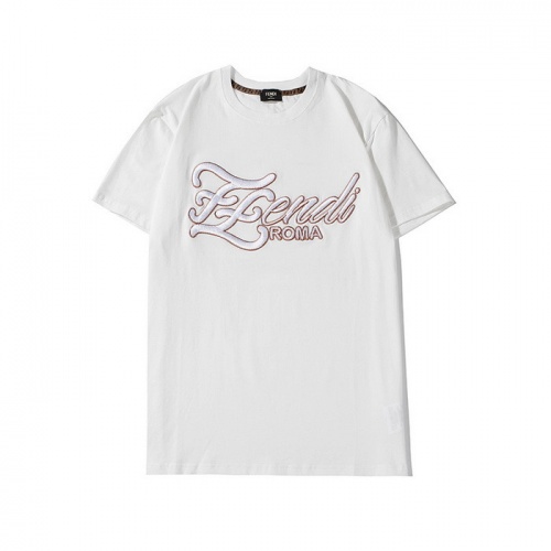 Fendi T-Shirts Short Sleeved For Men #563457 $29.00 USD, Wholesale Replica Fendi T-Shirts