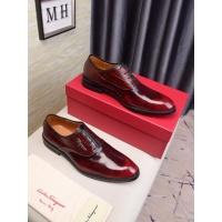 $81.00 USD Salvatore Ferragamo Leather Shoes For Men #555636