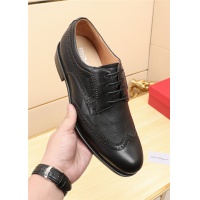 $86.00 USD Salvatore Ferragamo Leather Shoes For Men #555661
