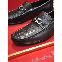 $93.00 USD Salvatore Ferragamo Leather Shoes For Men #555669