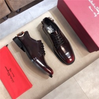 $101.00 USD Salvatore Ferragamo Leather Shoes For Men #559315