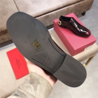 $101.00 USD Salvatore Ferragamo Leather Shoes For Men #559315
