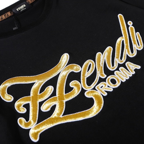Replica Fendi T-Shirts Short Sleeved For Men #752001 $29.00 USD for Wholesale