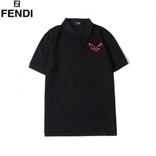 Fendi T-Shirts Short Sleeved For Men #752002 $34.00 USD, Wholesale Replica Fendi T-Shirts