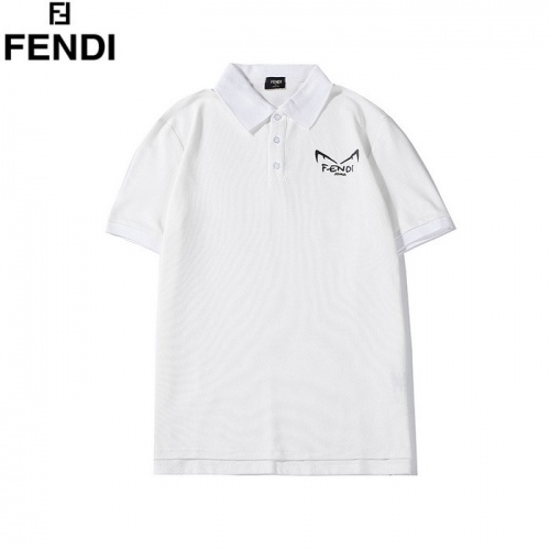 Fendi T-Shirts Short Sleeved For Men #752003 $34.00 USD, Wholesale Replica Fendi T-Shirts