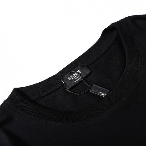Replica Fendi T-Shirts Short Sleeved For Men #752006 $32.00 USD for Wholesale