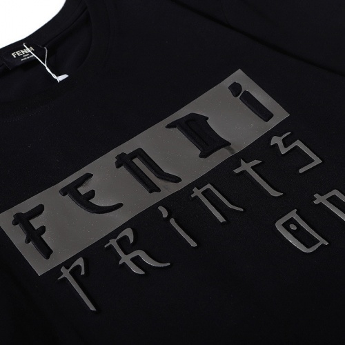 Replica Fendi T-Shirts Short Sleeved For Men #752021 $29.00 USD for Wholesale