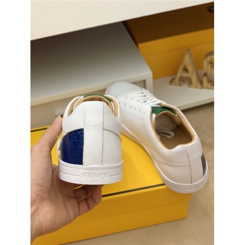 Replica Fendi Casual Shoes For Men #752219 $78.00 USD for Wholesale