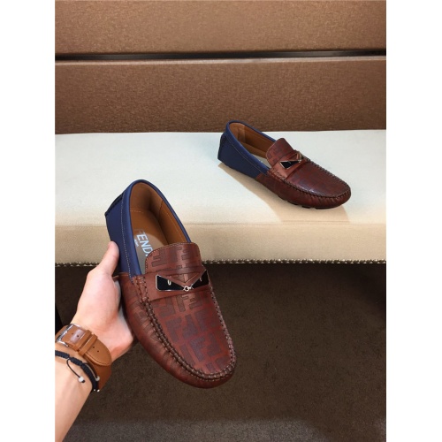 Replica Fendi Casual Shoes For Men #752248 $83.00 USD for Wholesale