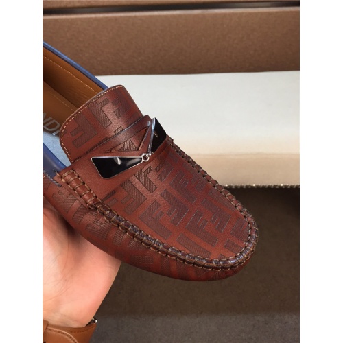 Replica Fendi Casual Shoes For Men #752248 $83.00 USD for Wholesale