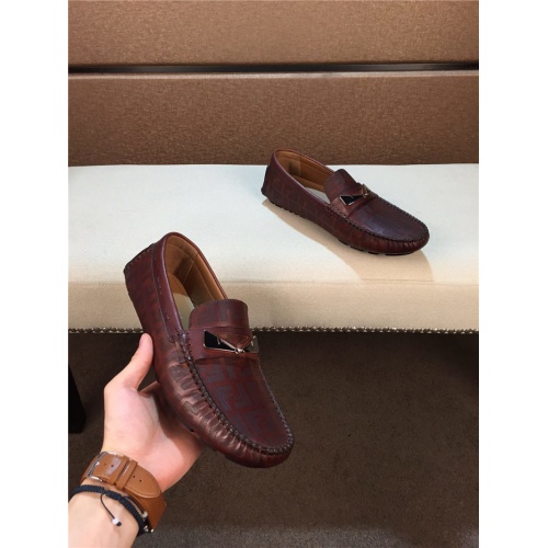 Replica Fendi Casual Shoes For Men #752250 $83.00 USD for Wholesale