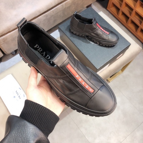 Replica Prada Casual Shoes For Men #752440 $78.00 USD for Wholesale