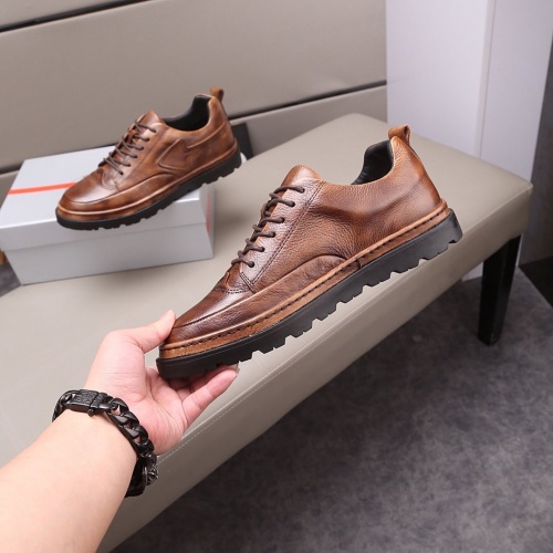Replica Prada Casual Shoes For Men #752545 $86.00 USD for Wholesale