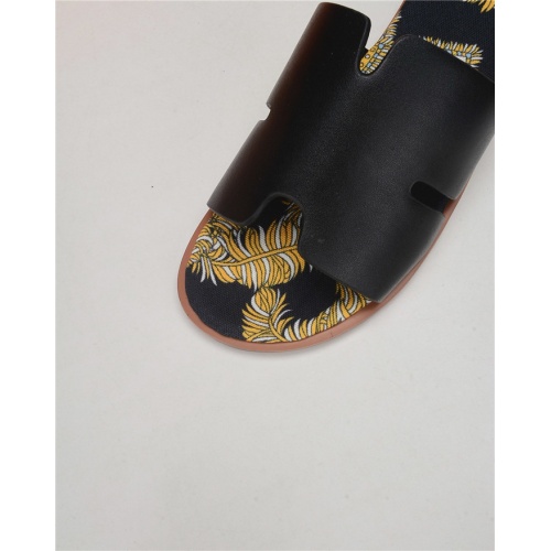 Replica Hermes Slippers For Men #752609 $50.00 USD for Wholesale