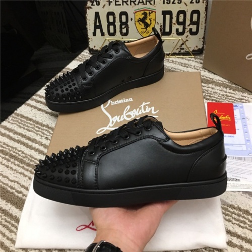 Replica Christian Louboutin Casual Shoes For Men #752658 $81.00 USD for Wholesale