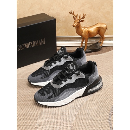 Armani Casual Shoes For Men #752845 $70.00 USD, Wholesale Replica Armani Casual Shoes