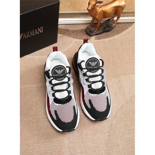 Replica Armani Casual Shoes For Men #752846 $70.00 USD for Wholesale